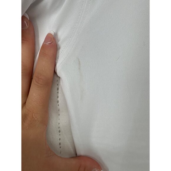 5.11 Tactical Adult Long-Slv TShirt S White Base Layer Utility Casual Athleisure - Picture 8 of 13